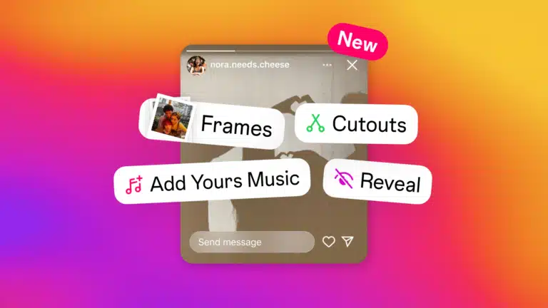 Instagram Reveal Stickers Stories