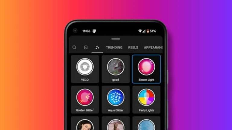 Search Effects on Instagram